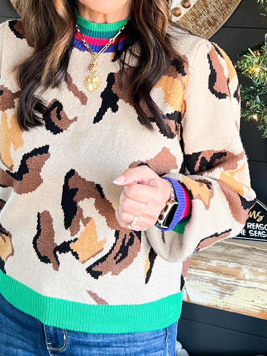 THML Leopard Sweater