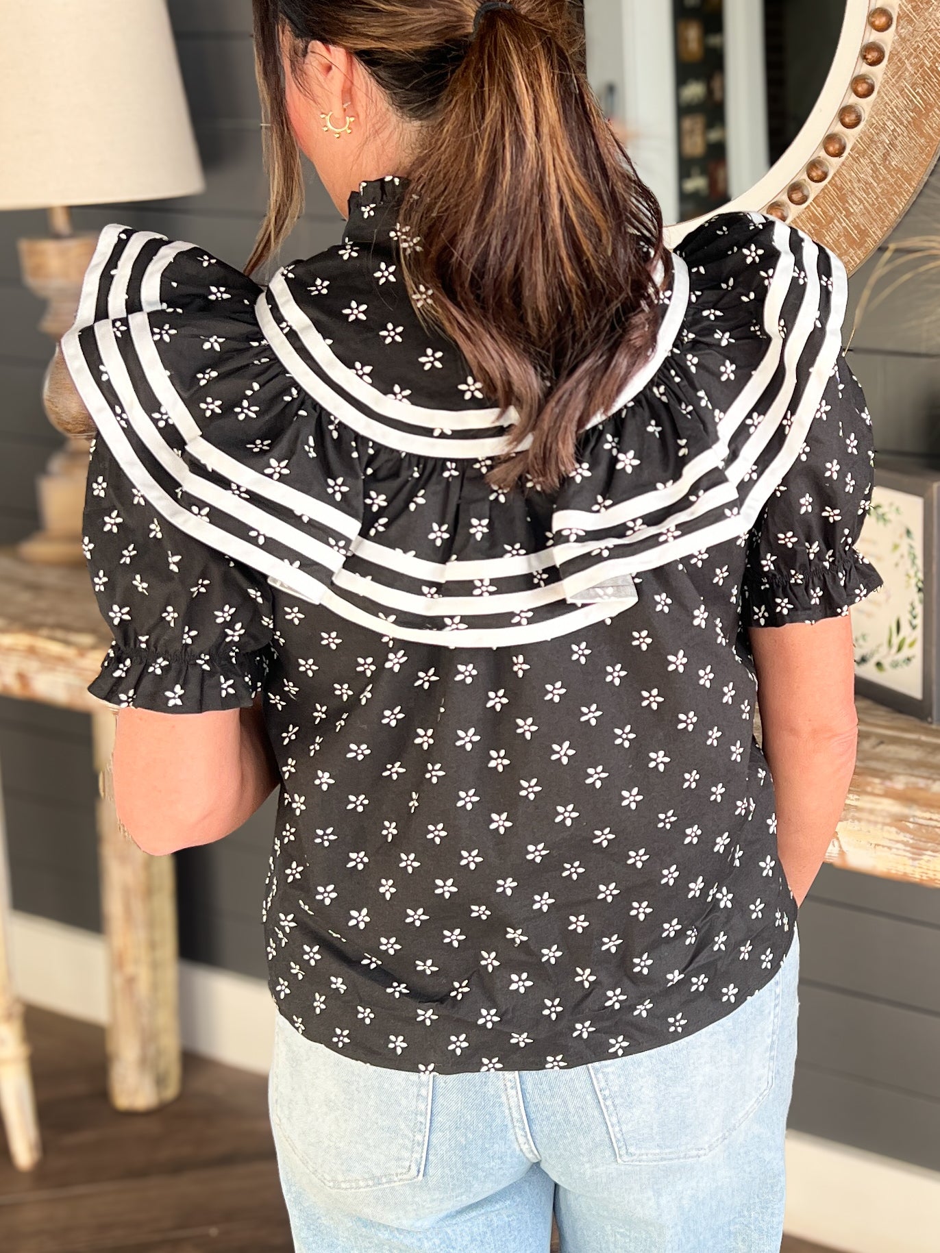 Emma Ruffle Top