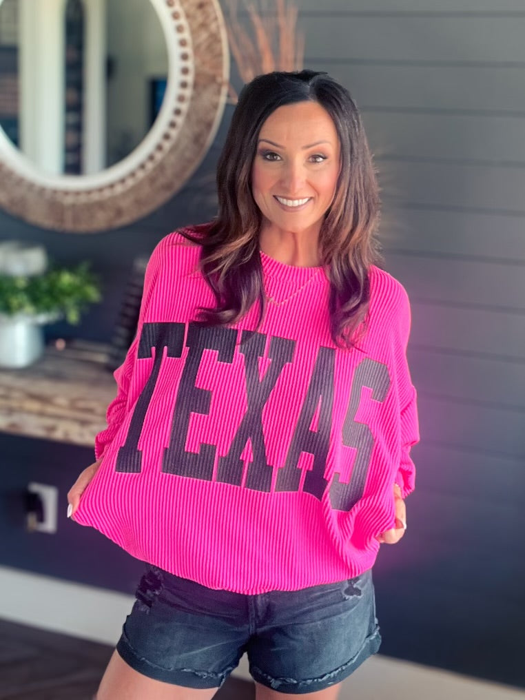 Texas Corded Sweatshirt