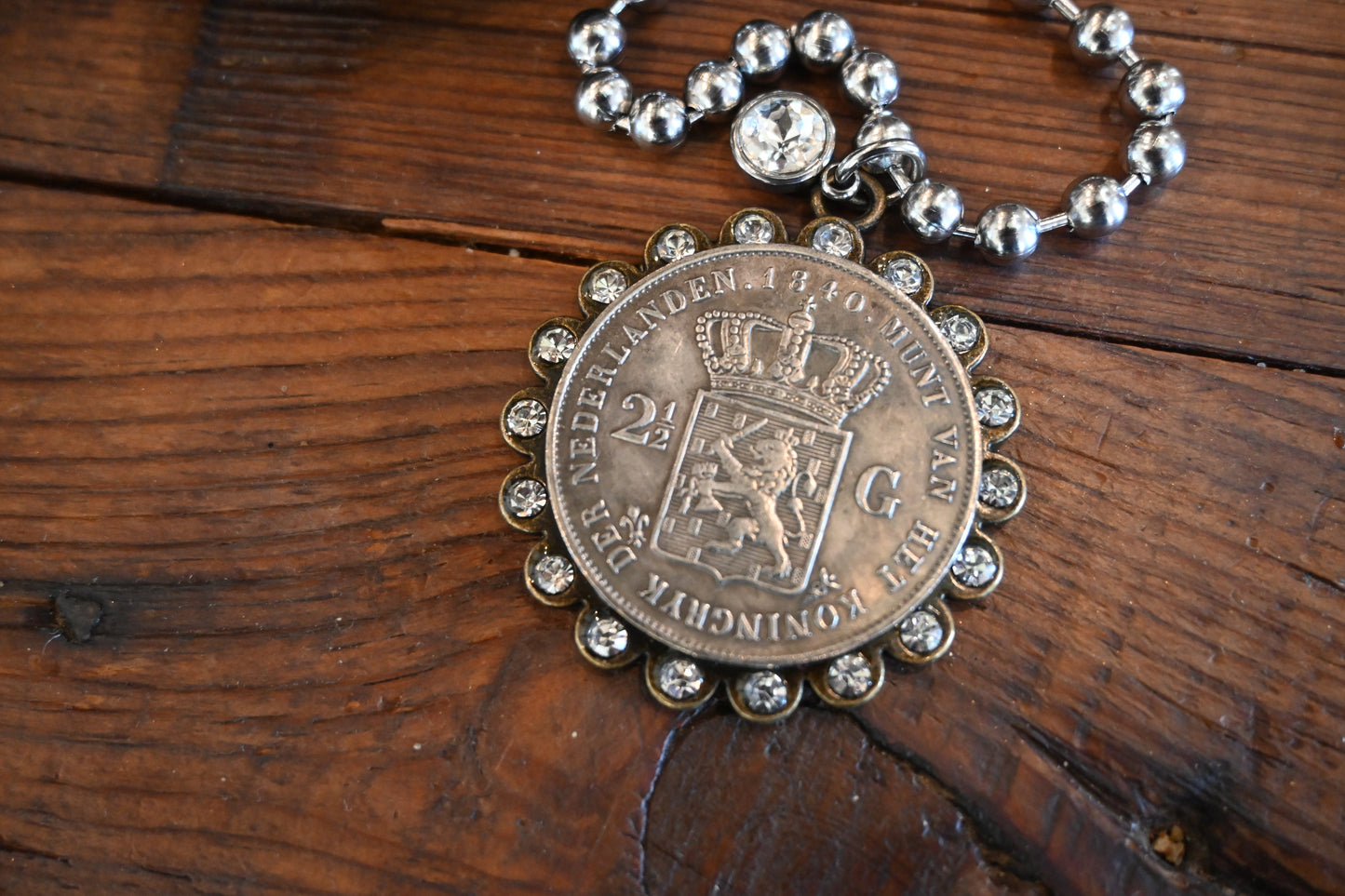 Vintage Coin Necklace (Netherlands)