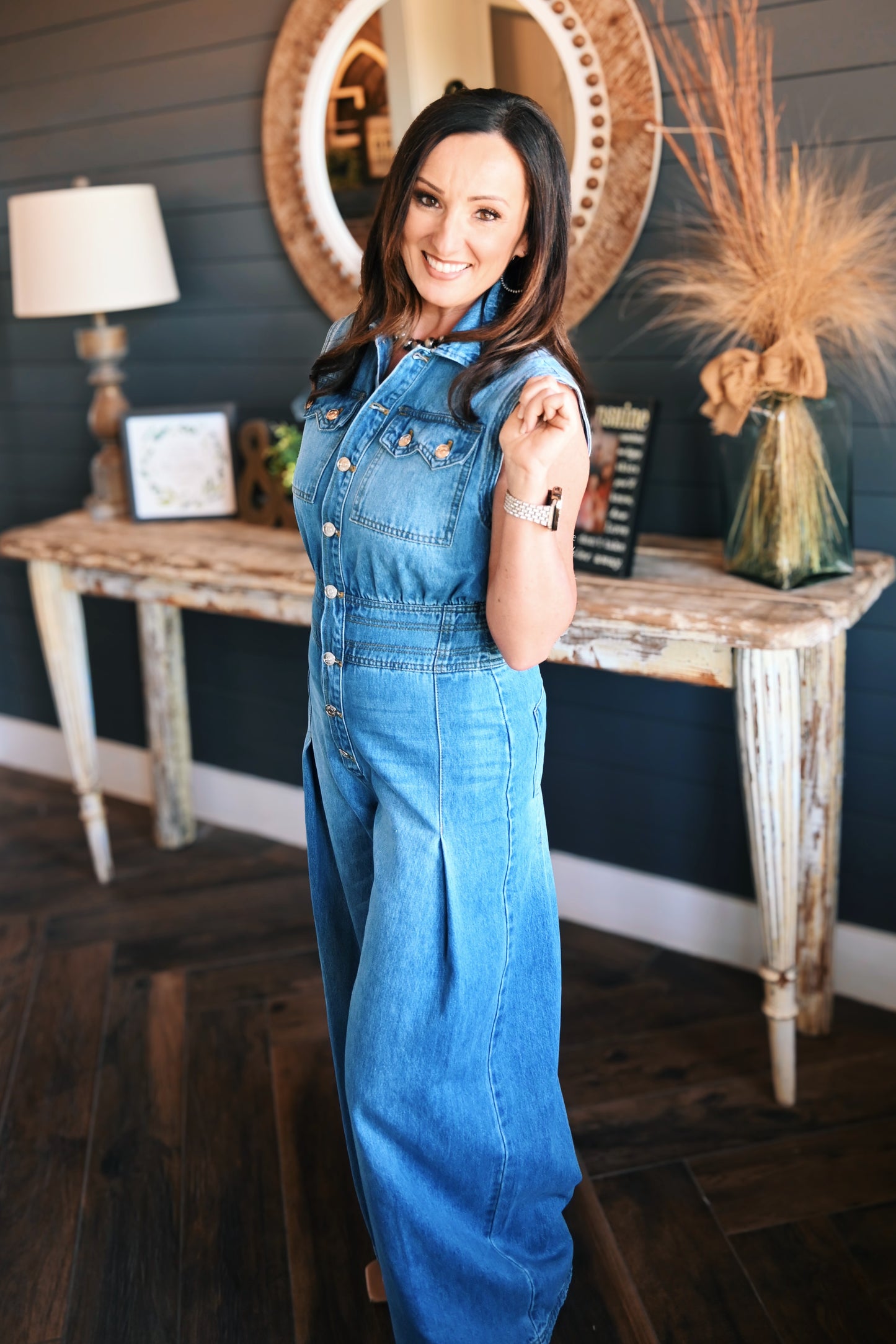 Kirby Denim Jumpsuit