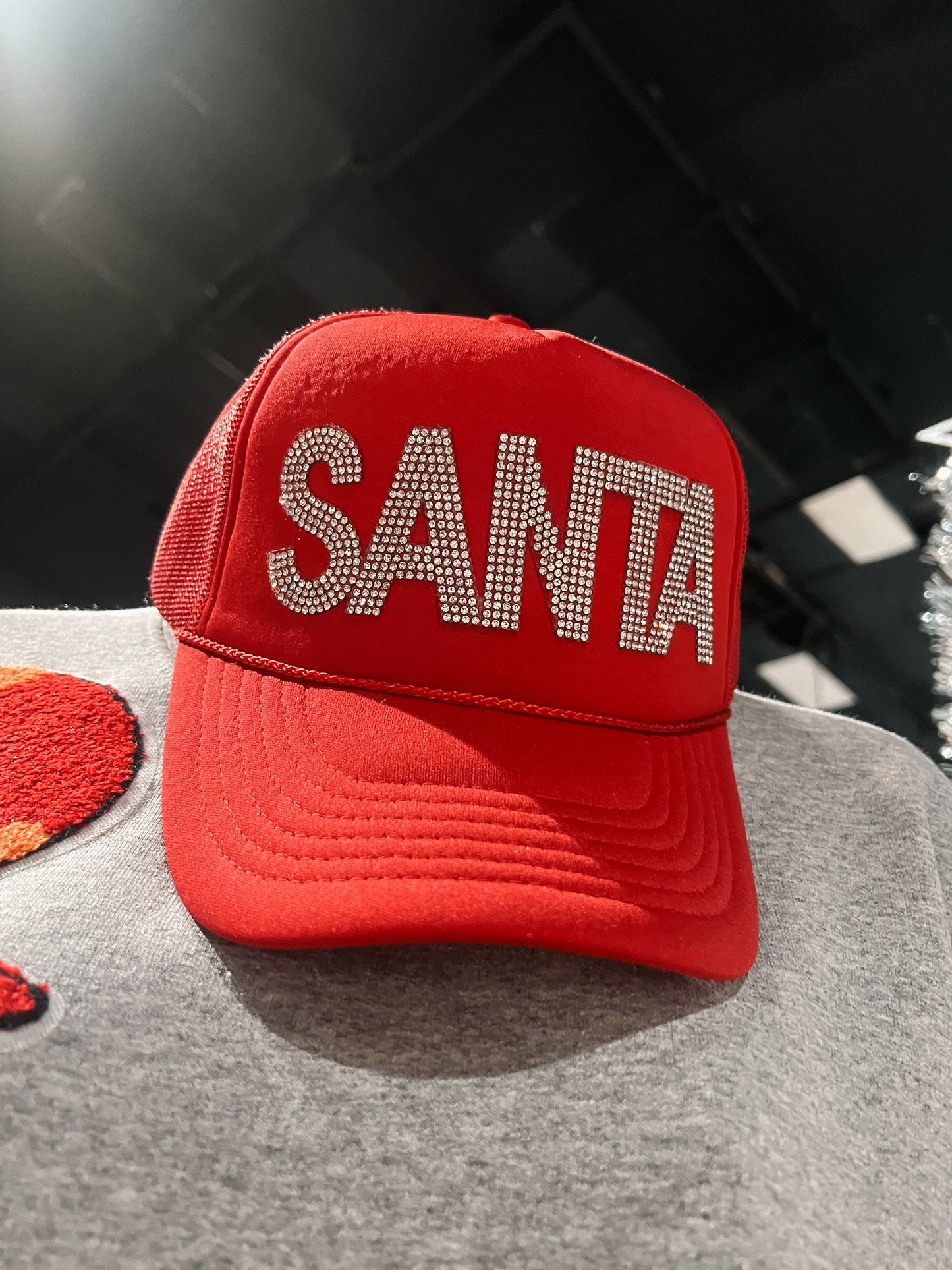 Bling Santa Trucker Hat