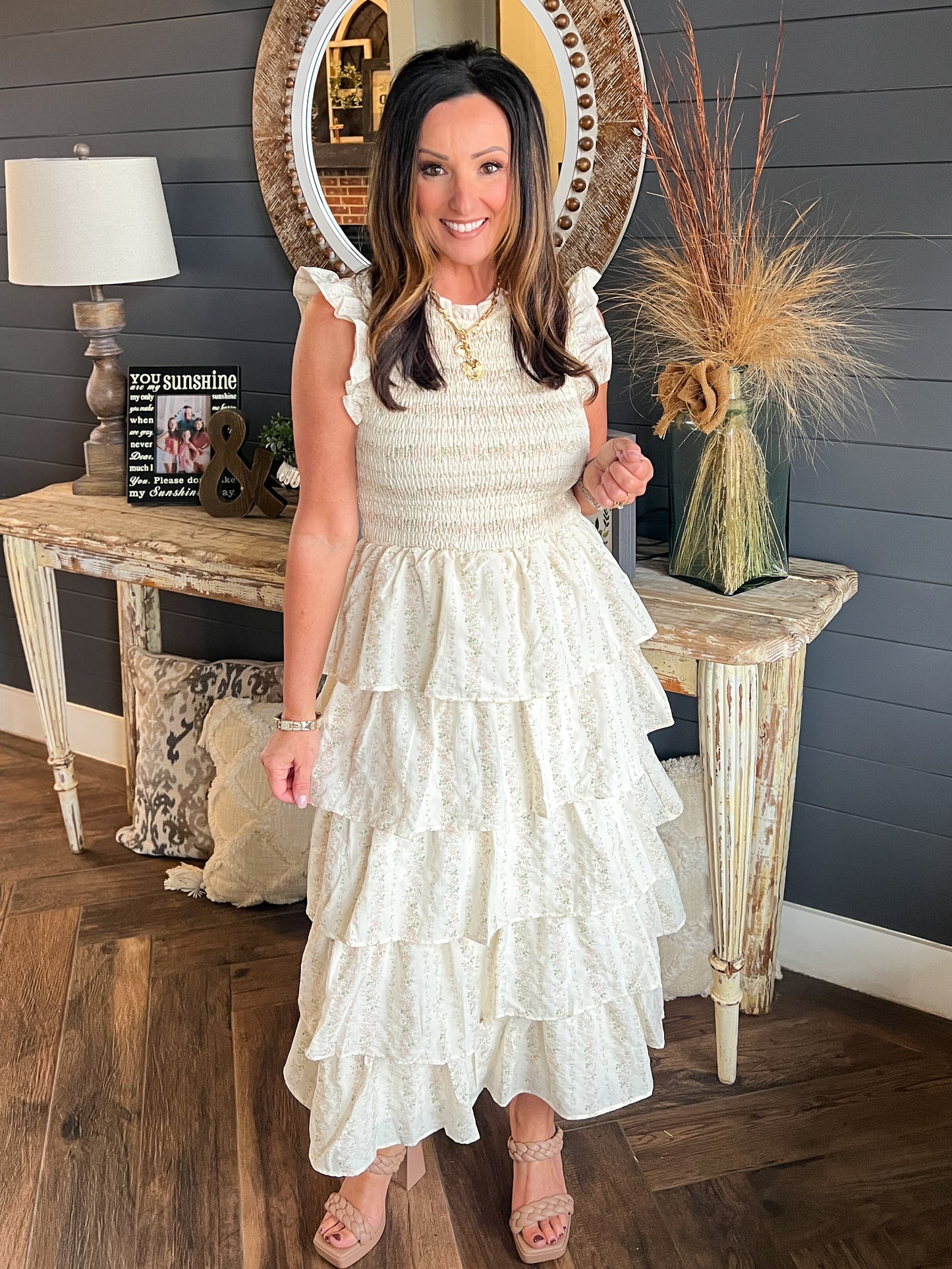 Turner Ruffle Tiered Dress