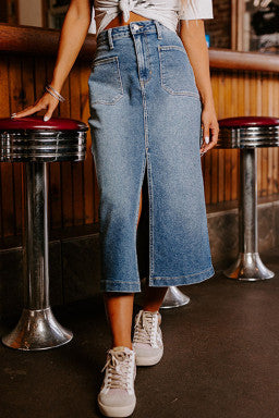 Delta Dawn Denim Skirt