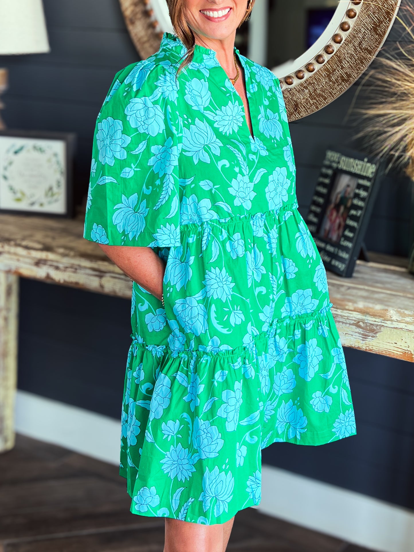 Brynn Waterlily Dress