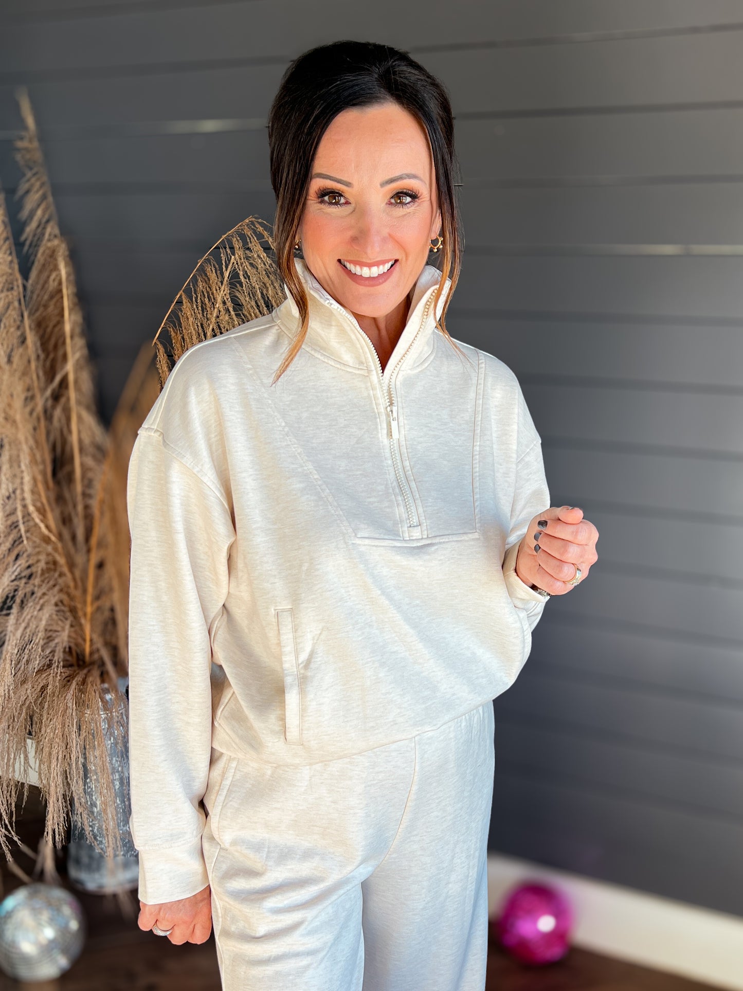 Phoebe Scuba Pullover