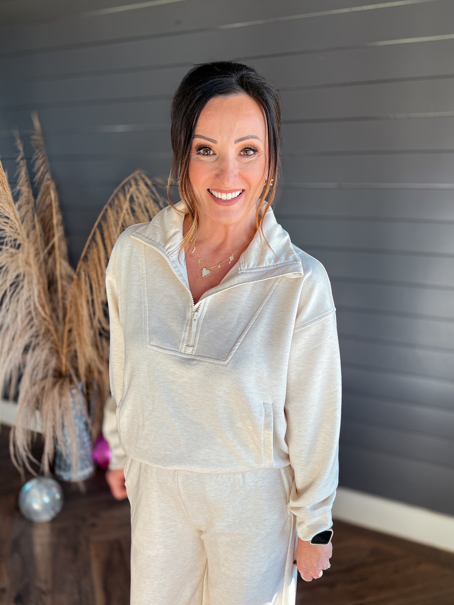 Phoebe Scuba Pullover