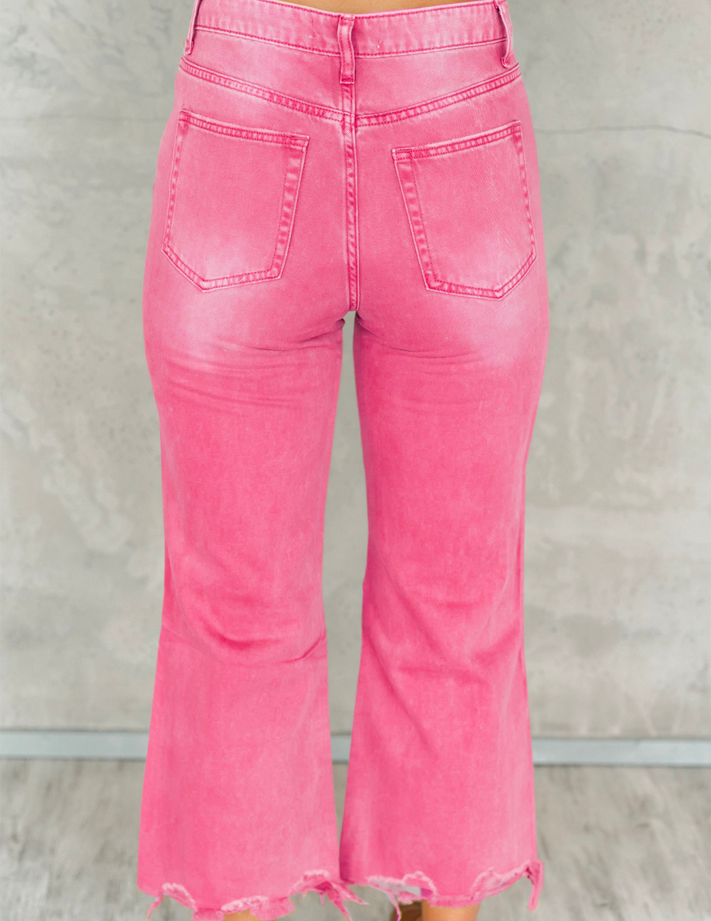 Faded Pink Jeans