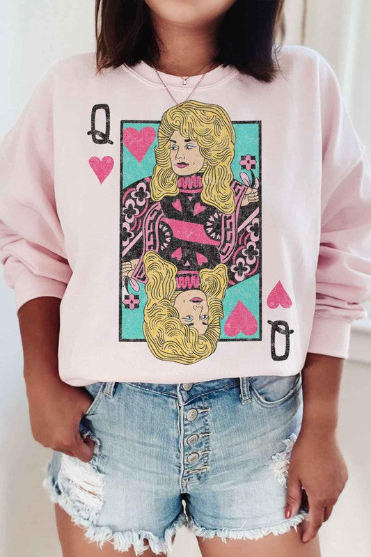 Dolly Queen Of Hearts Sweatshirt