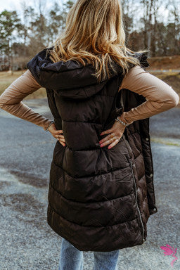 Shelby Long Puffer Vest