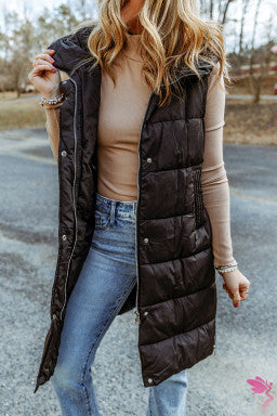 Shelby Long Puffer Vest