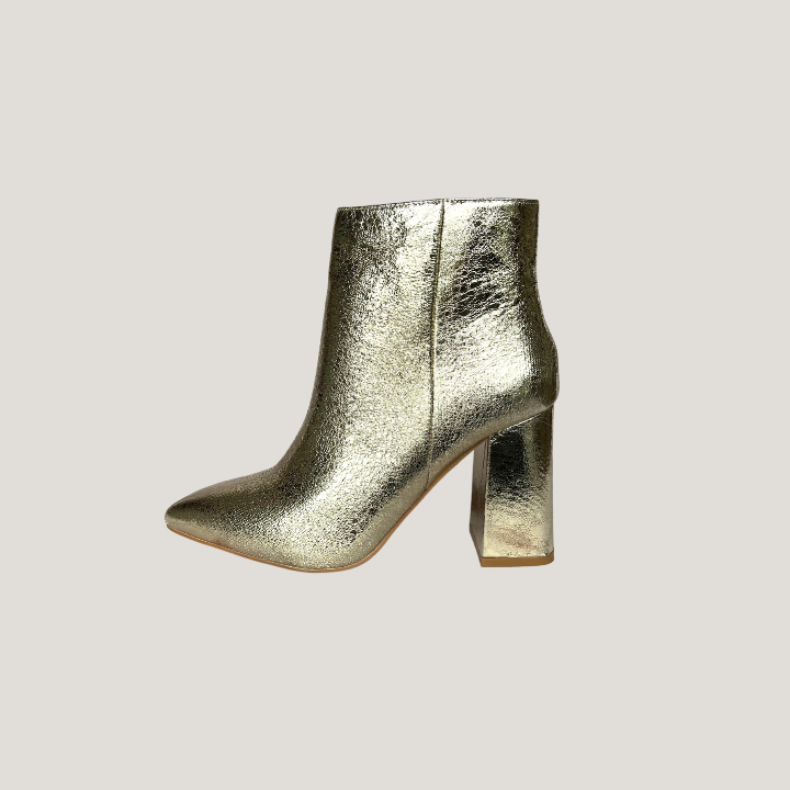 Gold Bootie