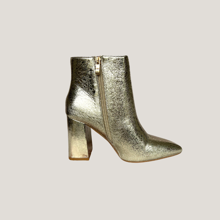 Gold Bootie