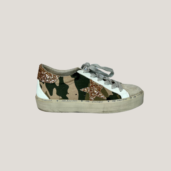 Reba Camo Sneaker